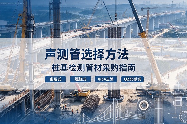 宁明声测管选型标准