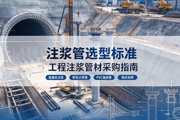 宁明注浆管选型标准