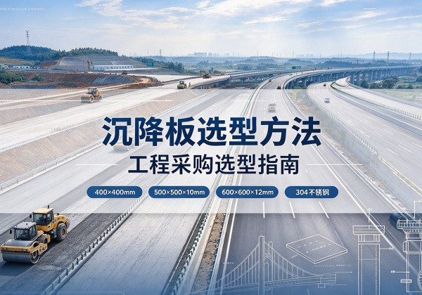 宁明沉降板选择方法